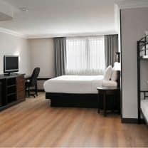One King Bed, Bunk Beds & Pull-Out Couch at Clifton Victoria Inn at the Falls