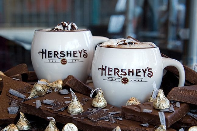 Warm Up With A Hot Cocoa Made From Real Hershey's Chocolate