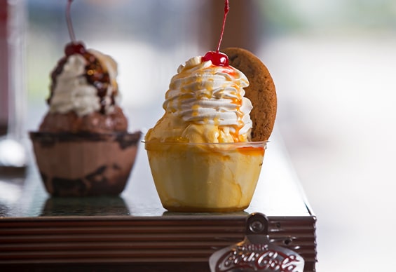 Cool down with a Sundae from The Refreshing Soda Shop