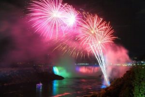 Fireworks Over Niagara Falls