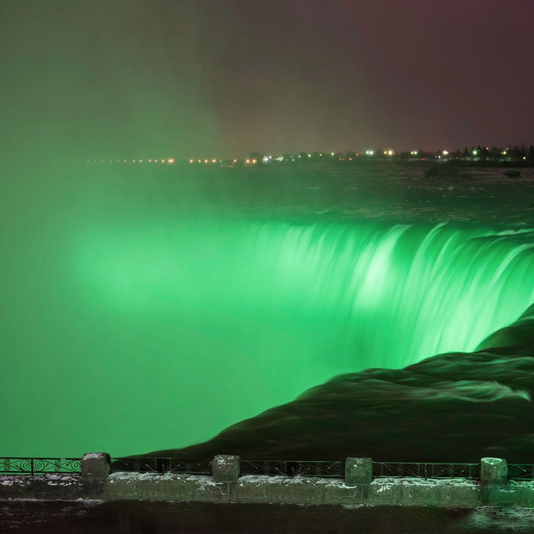 niagara falls on st patricks day