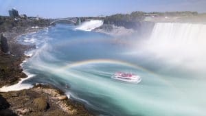Hornblower Niagara Cruises with Double Rainbow