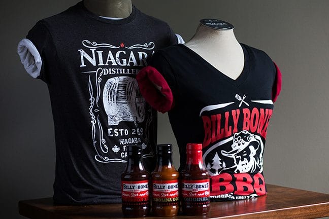 Billy Bones BBQ sauce and merchandise available