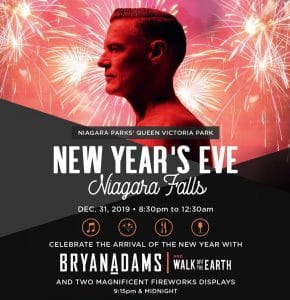 Bryan Adams to Headline Free New Year's Eve Concert