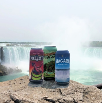 Niagara Brewing Company canned beers