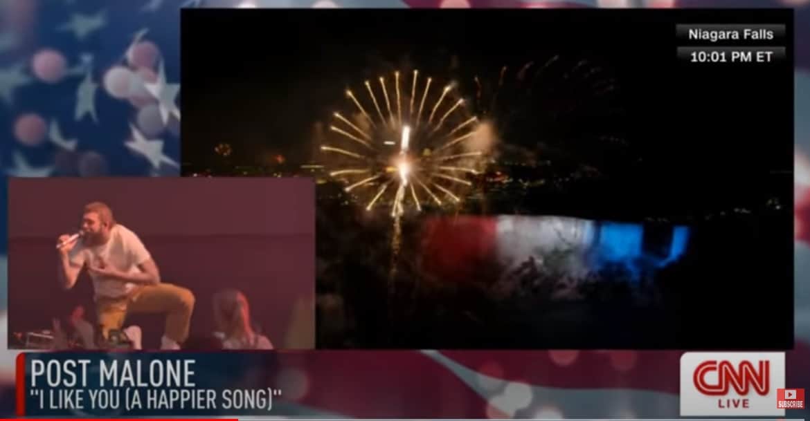 Niagara Falls Featured In CNN July 4th Special Live Broadcast