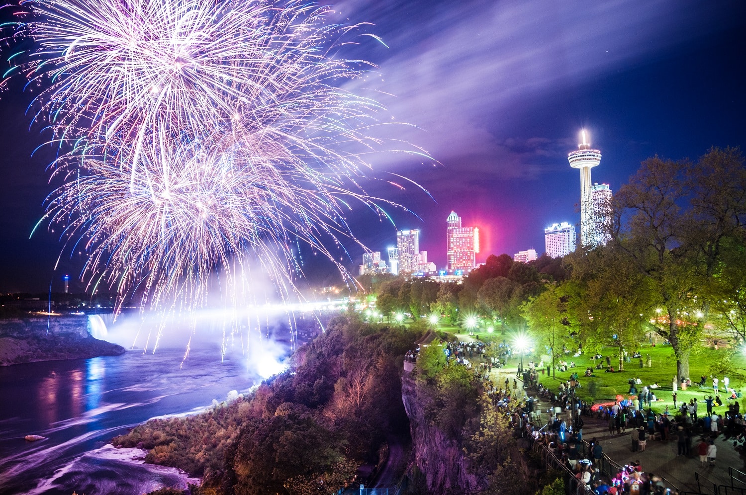 Niagara Falls Fireworks