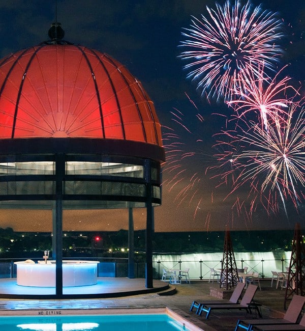 Sheraton Fallsview VIP Rooftop Fireworks Experience