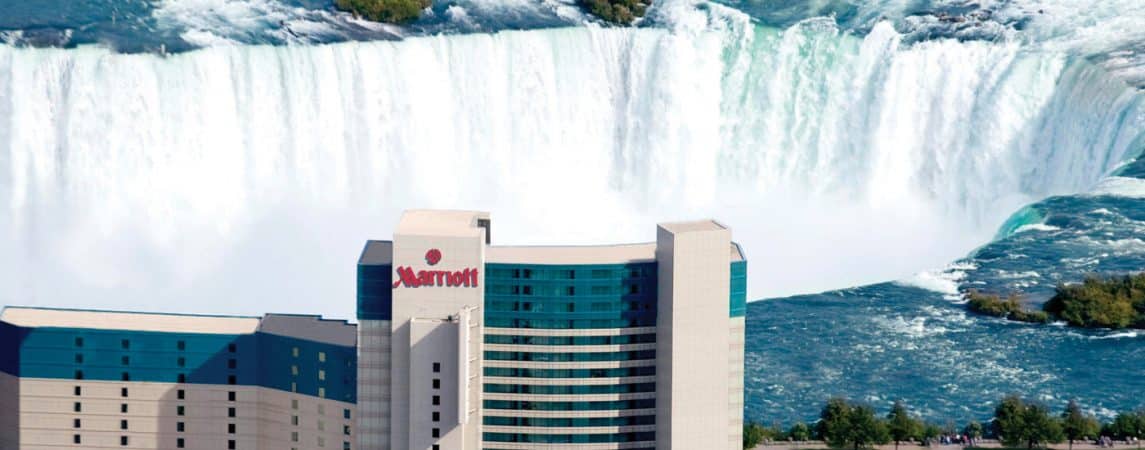 Niagara Falls Marriott Fallsview hotel exterior